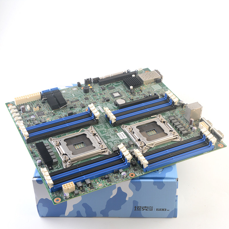 2011主板_富士康c602 芯片x79 双路2011针服务器主板支持e5-2670开