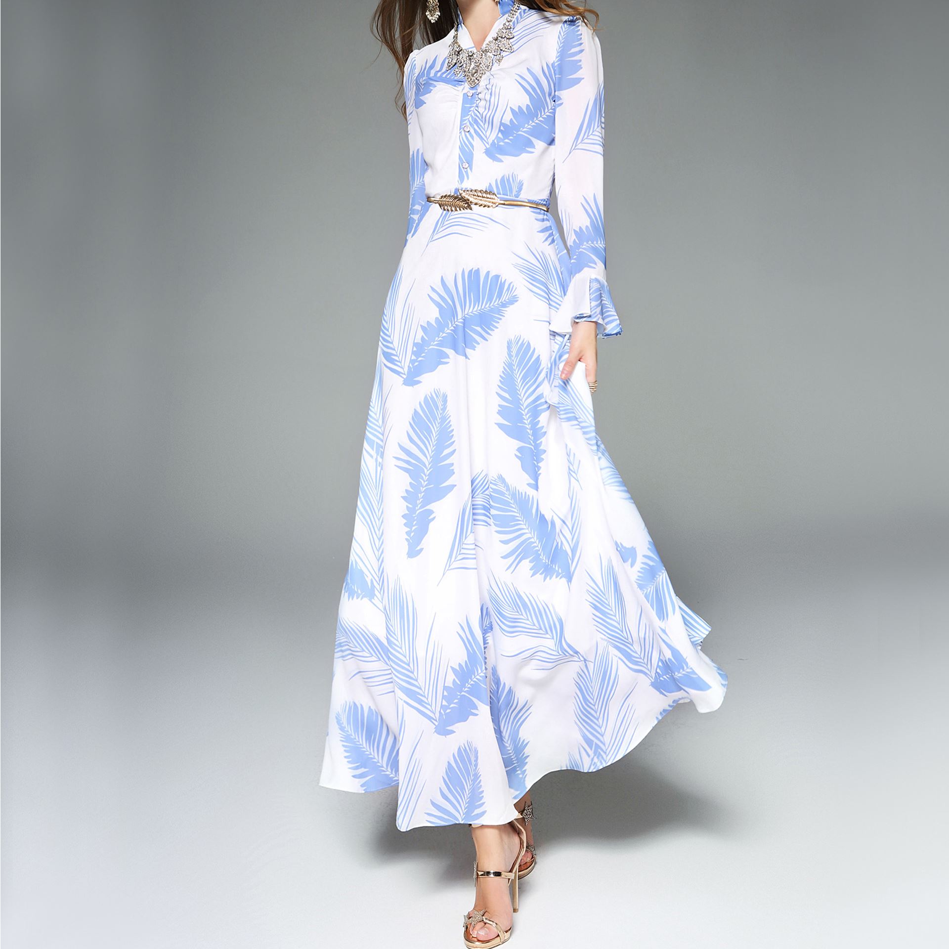 特价白色衬衣裙秋冬