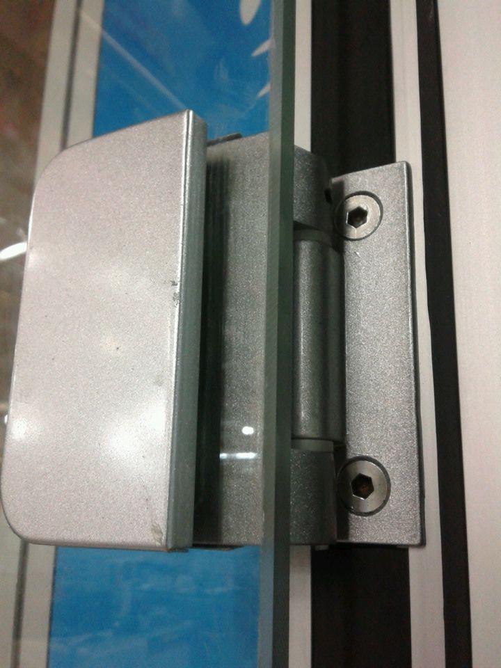 办公室成品玻璃隔断合页无框钢化玻璃门合页铝合金玻璃门合页铰链