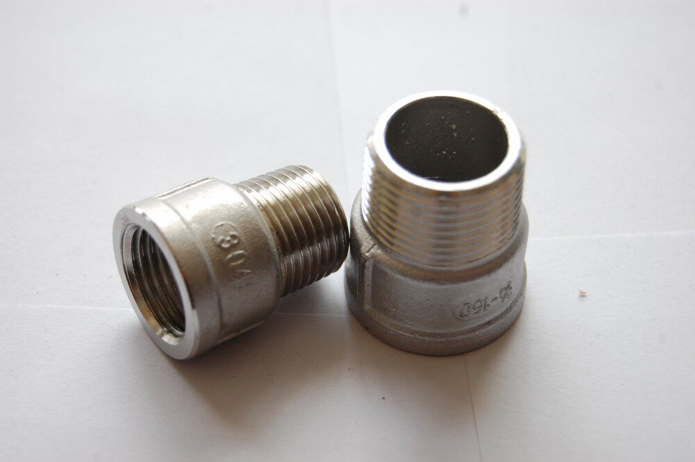 包邮 304不锈钢内外丝直接头内外牙直通牙直内外转换直接头dn15-dn50