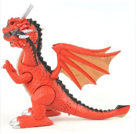 正品文盛ws5303早教玩具三头龙电动可行走恐龙益智玩具侏罗纪公园