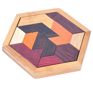 成人儿童木制益智玩具 孔明锁鲁班球孔明球智力拼盘 预防老年痴呆