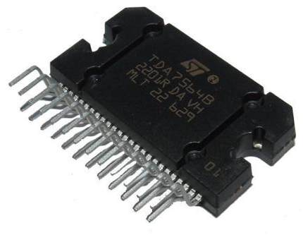 展示与对比:假一赔十 tda7388 进口全新原装汽车音响功放芯片 chn 包