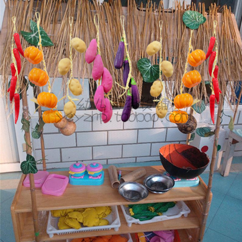 特价仿真果蔬_仿真果蔬农作物,幼儿园植物区角环境装饰农家乐饭店辣椒