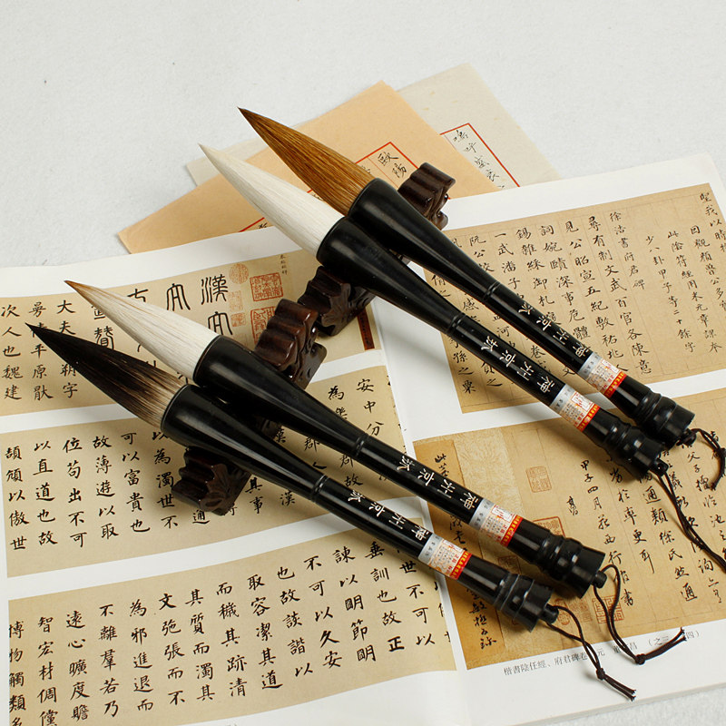 一折大毛笔 狼毫大号_善琏湖笔湖州大毛笔成人加健粗大号斗笔特大写