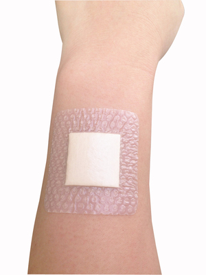 医用灭菌敷贴 硅凝胶自粘泡沫敷贴 洗澡 术后伤口防水贴5cm*5cm