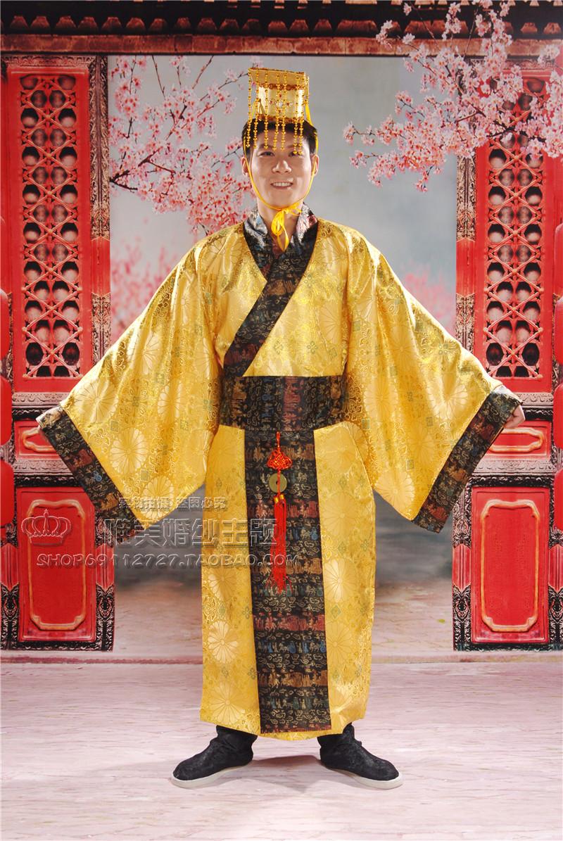 清朝古装四爷贝勒太子皇帝龙袍便装阿哥服实物拍摄cosplay演出服