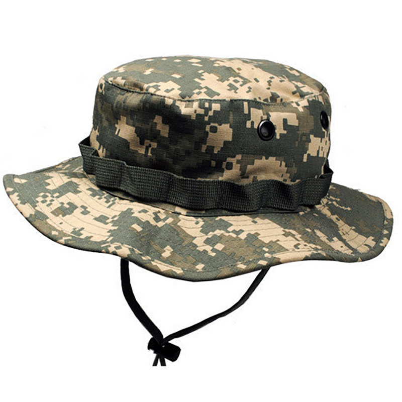 热销武警作训帽_包邮户外军迷迷彩奔尼帽特种兵军帽军版战术男女保安