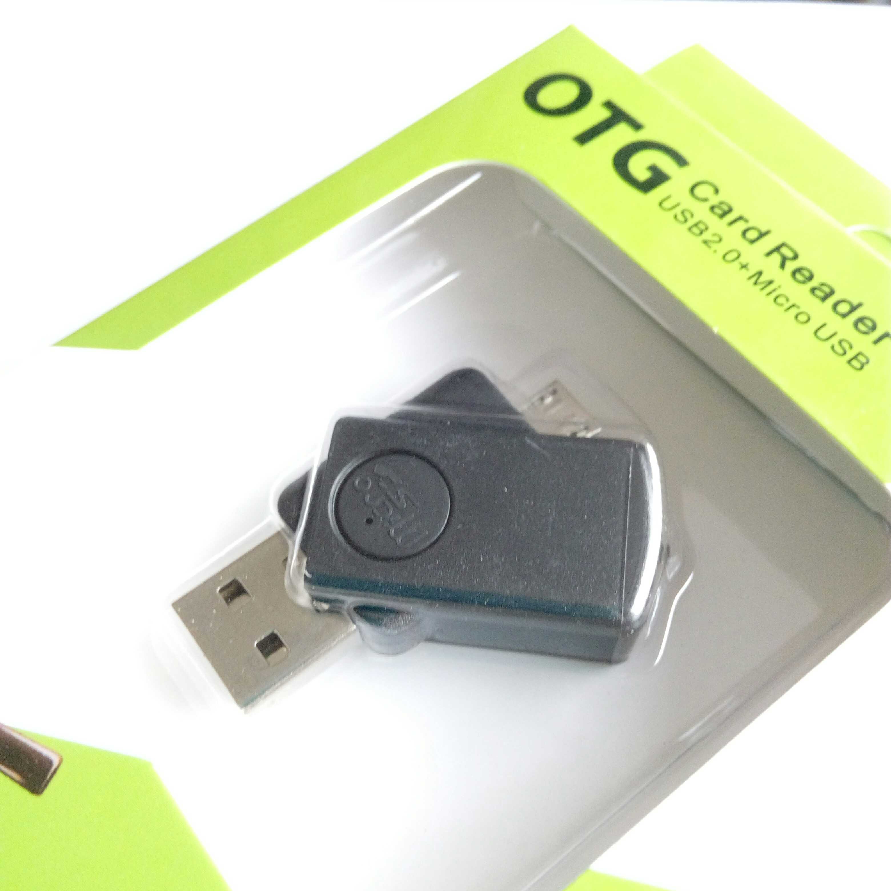 3781安卓microusb手机平板通用otg 电脑usb两用内存卡高速读卡器