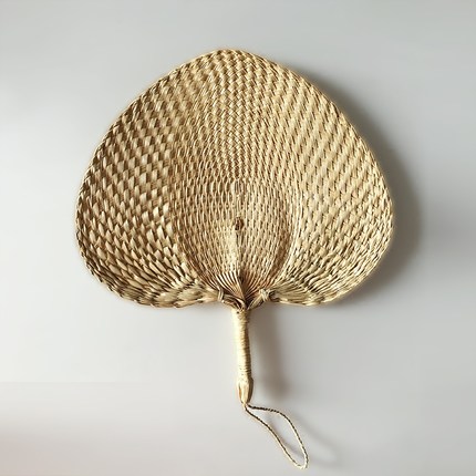 棕叶大蒲扇 天然纯手工草编织纳凉芭蕉夏季老人驱蚊手摇扇子包邮_7折