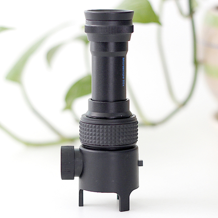 金属50倍便携放大镜带灯带刻度显微镜 玉石翡翠鉴定珠宝瓷器 印刷