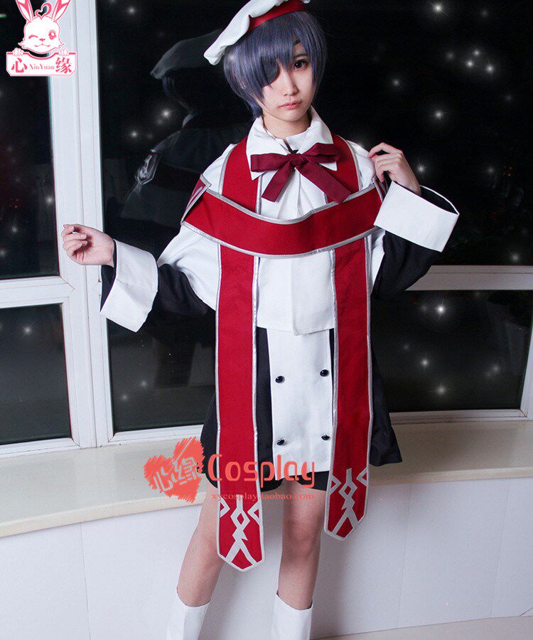 原版黑执事cos夏尔教堂谢尔凡多姆海恩教团服唱诗班礼服cosplay服