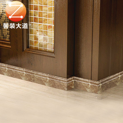 佛山瓷砖 瓷砖地脚线踢脚线 地砖配套地线 玻化砖抛光砖脚线_9折现价