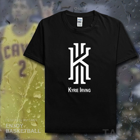 nba训练衣服 凯尔特人队徽短袖 绿军欧文 夏季圆领篮球运动t恤