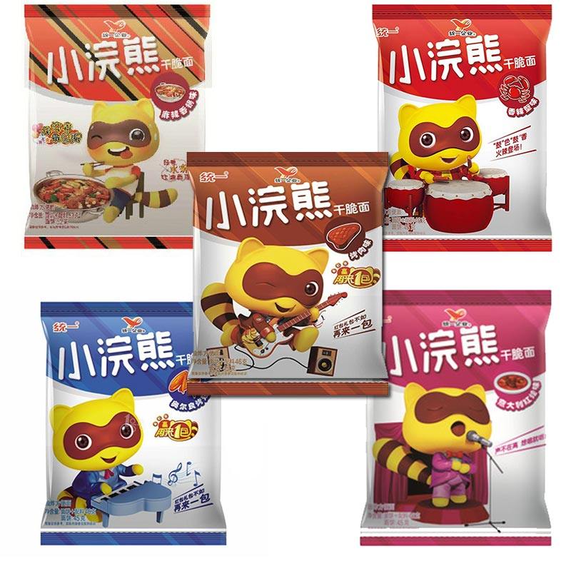 特价小浣熊香辣蟹_小浣熊干脆面方便面干吃面零食46g单包味道可选优惠