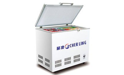 兴菱厨房冷冻冷藏保鲜柜冰箱六门冷柜商用双机双温立式速冻冰柜_7折