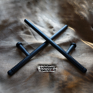 summitdragon欧美版abs防暴t型丁字拐棍 亚光武术拐t棍t字保安棍