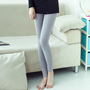 春播大码黑色糖果色外穿打底裤女春秋纯棉弹力紧身小脚裤长裤显瘦