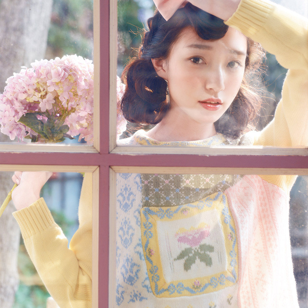 复古文艺森女系,做个安静的美女子