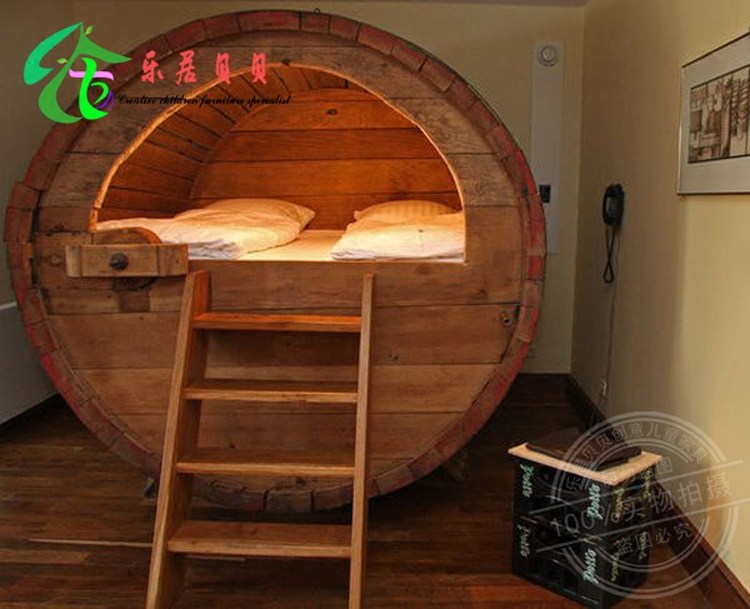 儿童家具创意公主城堡床房子床 实木 儿童床 树屋床 儿童创意床
