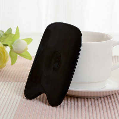 刮痧按摩板套装牛角刮痧按摩板脸部经络背部全身通用非砭石