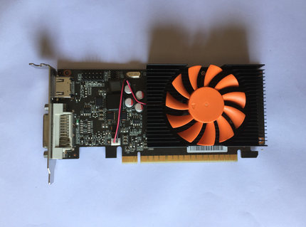 hp dell amd hd7470 1g ddr3小机箱显卡半高刀卡lol游戏dp高清4k_7折