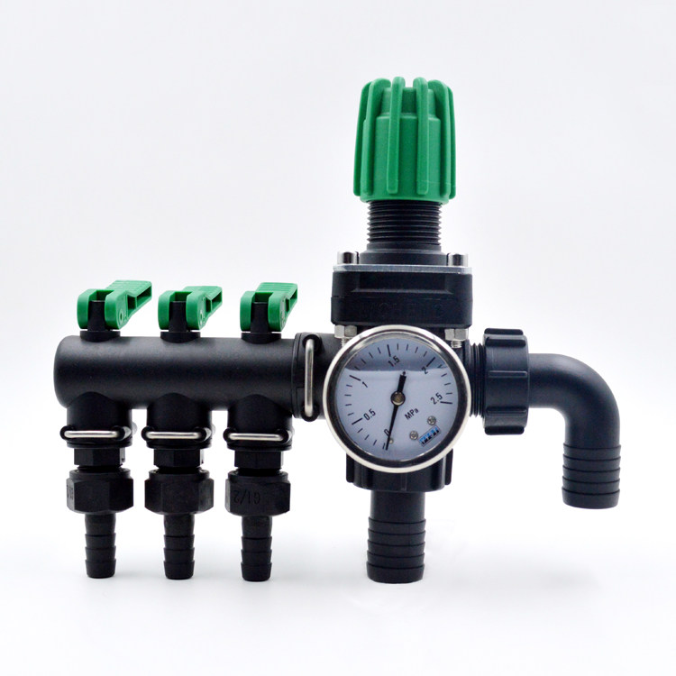 农用喷雾器打药机开关三路控制阀分水器高压分流稳压回水阀止水阀