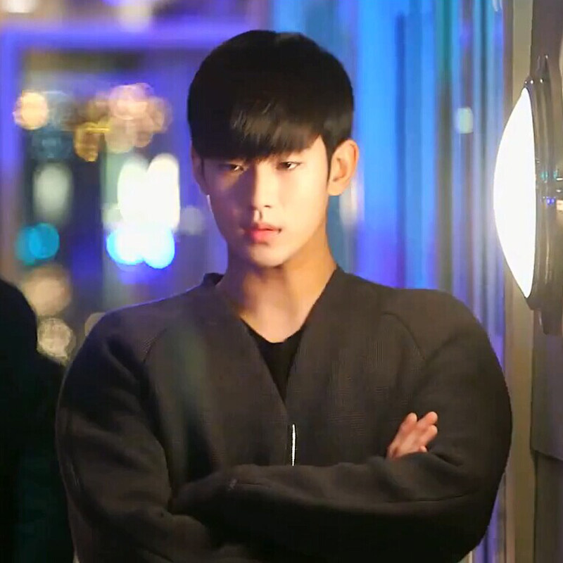 来之自星星的你金秀贤都敏俊同款拉链宽松夹克韩版时尚男士外套潮