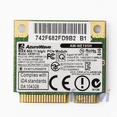 全新atherosar5b125半高通用无线网卡支持dell华硕宏基东芝