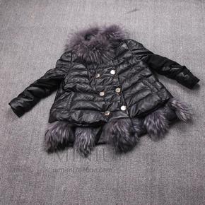 羽绒 真皮 娃娃