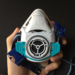 迈盾输气供气式防毒面具3m75026防尘口罩喷漆砂气泵送风