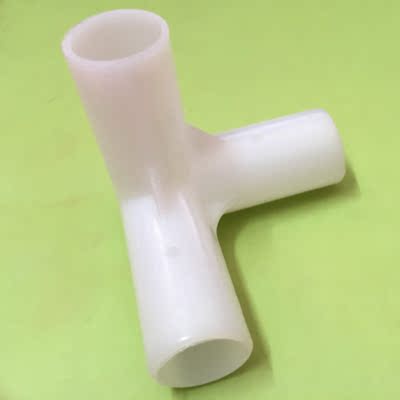 不锈钢三通蚊帐配件接头四柱蚊帐支架三通落地不锈钢接头蚊帐三通