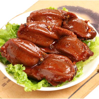 48小时发货 初旭锁鲜装 盒装卤鸭肫190gx3盒 新鲜食品 原味/辣味