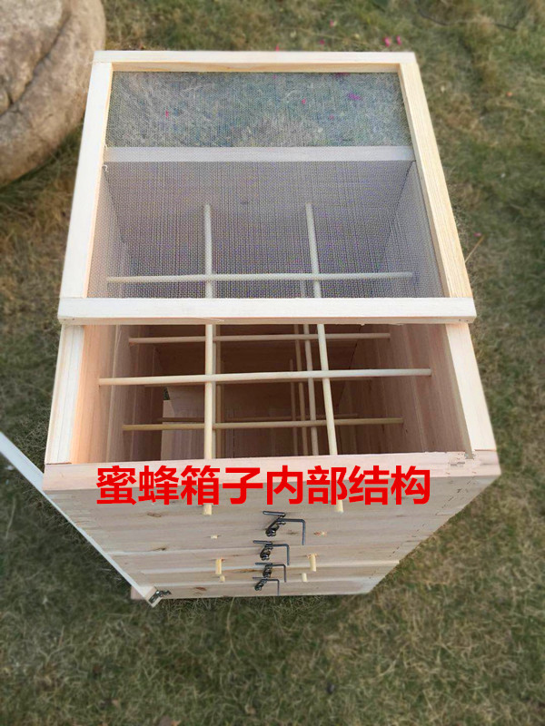 蜜蜂箱子 中蜂格子箱 杉木箱子 蜜蜂 蜂箱 养蜂工具 包邮