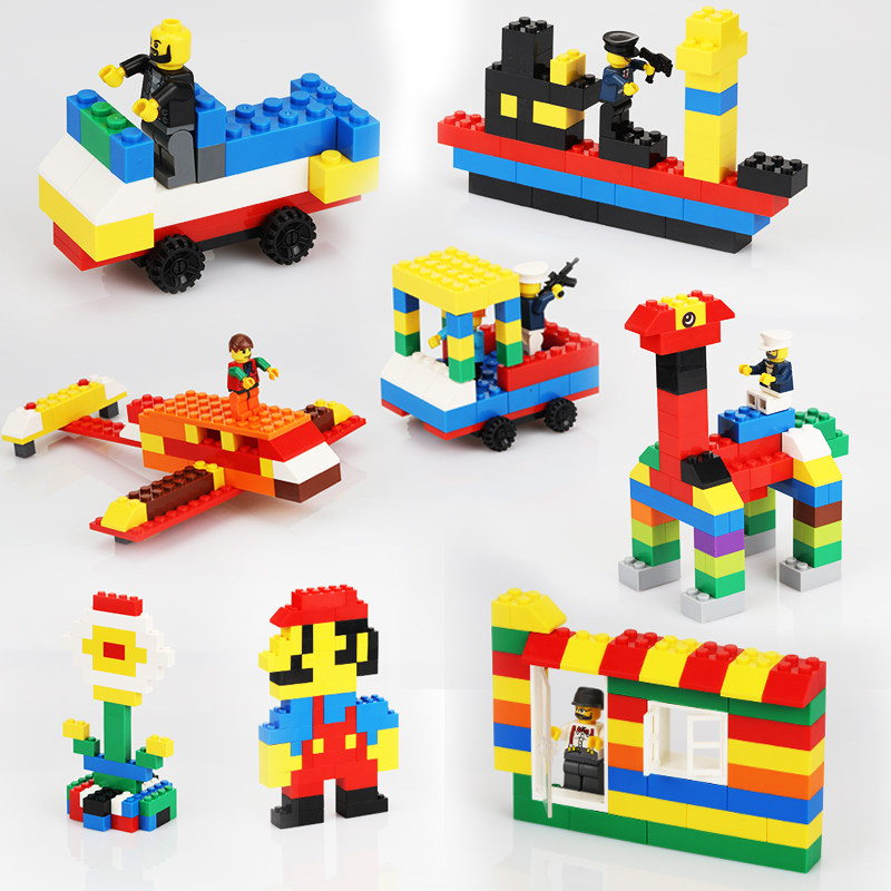 澳洲building blocks积木1000块小颗粒拼装益智