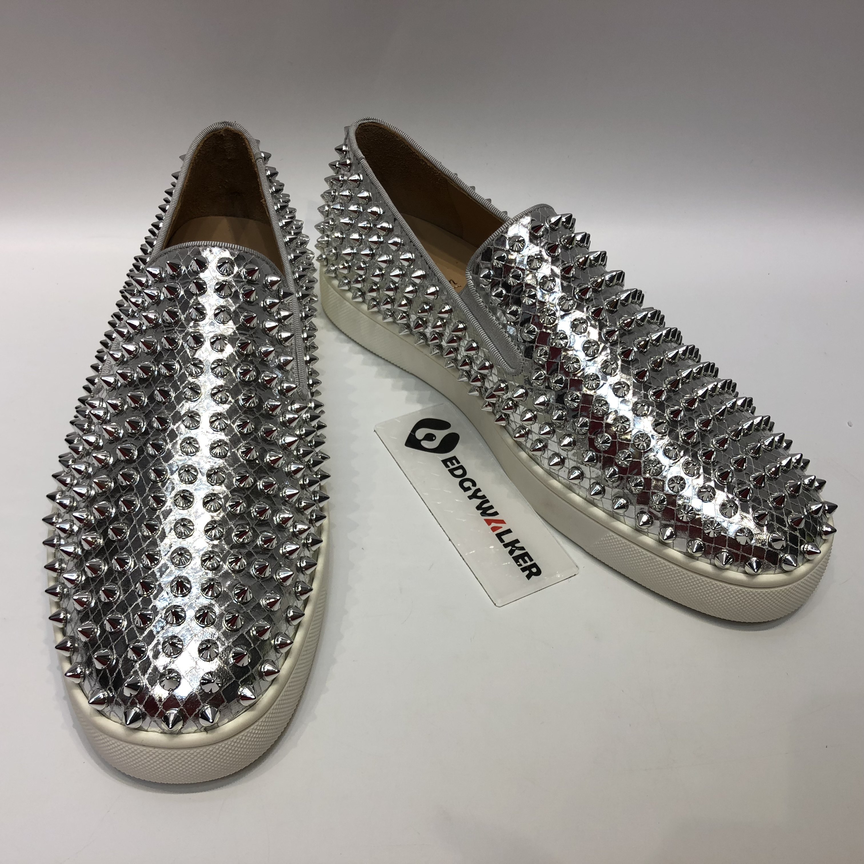 cl男鞋铆钉鞋 一脚蹬