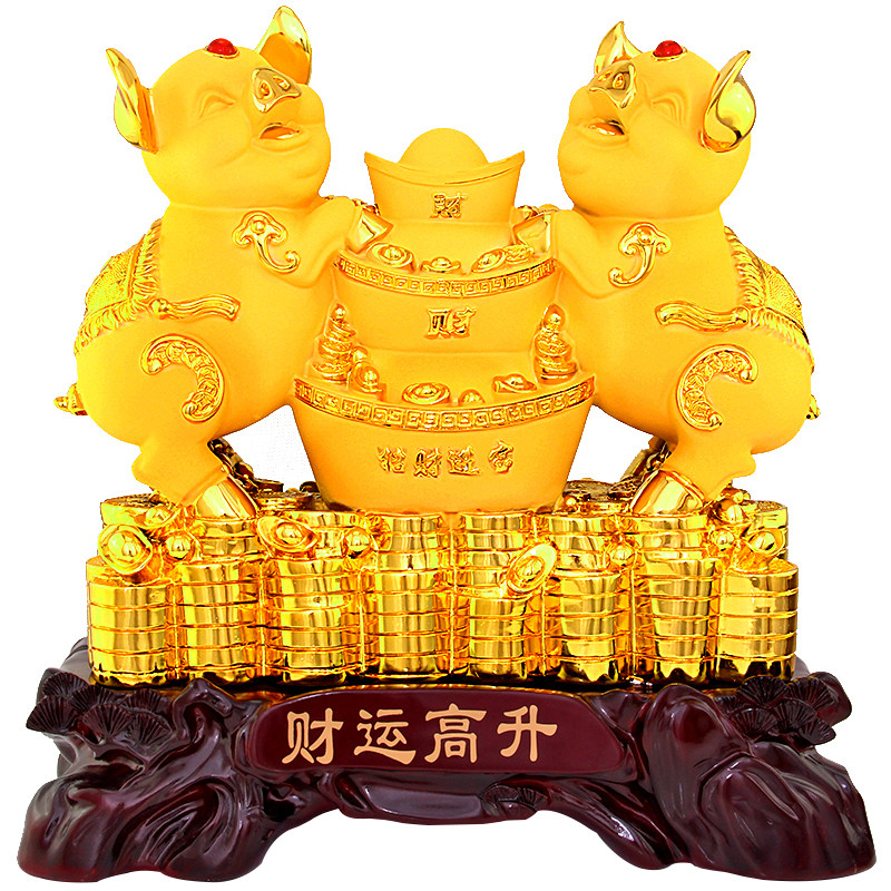 金猪摆件