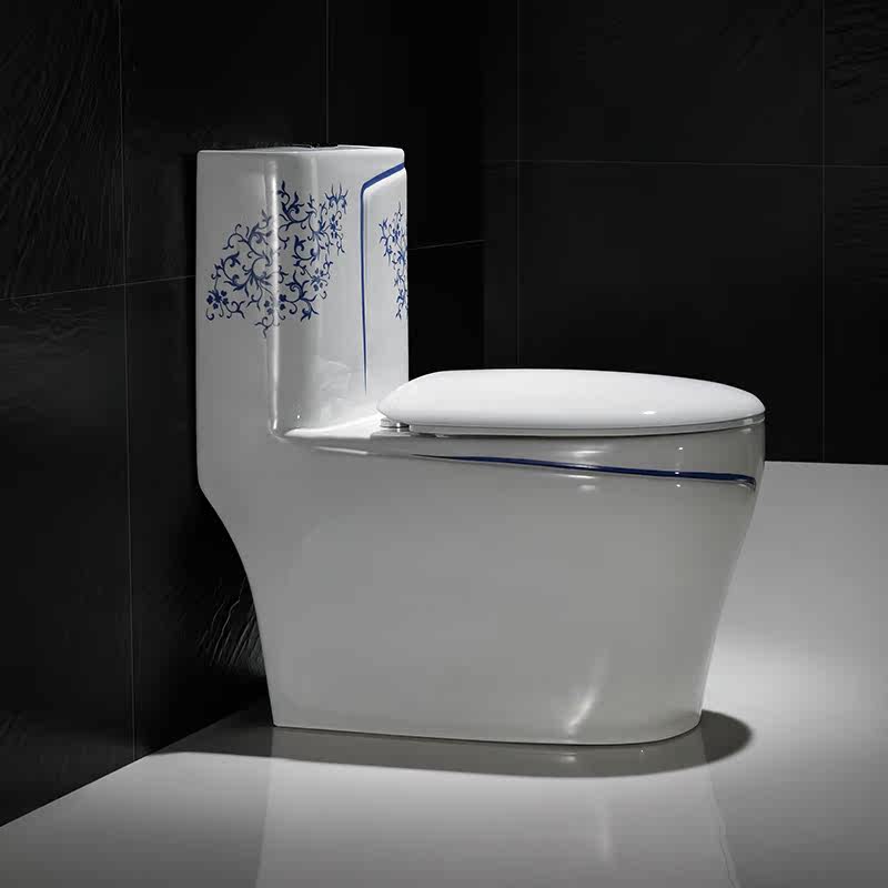 纳蒂兰卡 1077 中国风彩绘 坐便器 虹吸式 抽水马桶 座便器