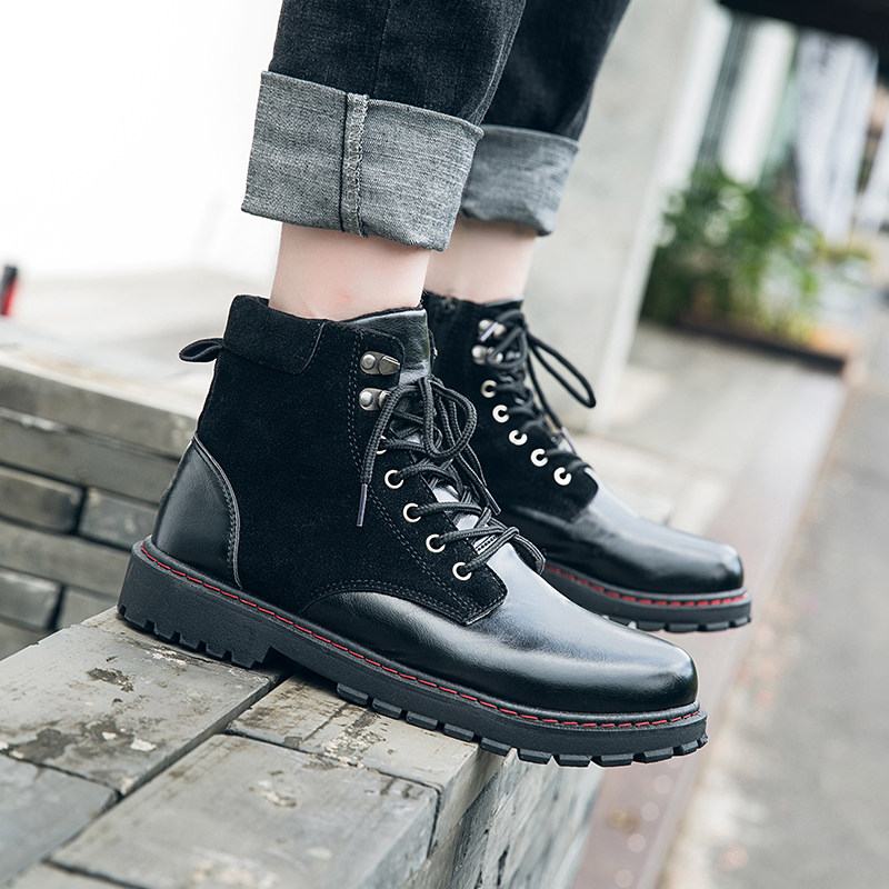 男式特高超高超级增高鞋男15厘米男士皮靴内