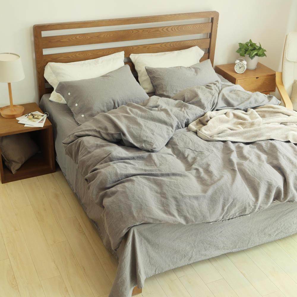 水洗棉网红床单被套单件2