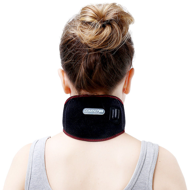 颈椎热敷护颈椎脖套自发热保暖护颈带电热加热