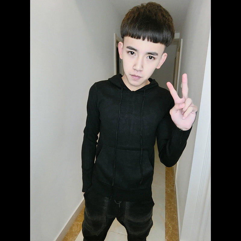 包邮 大叔型男店秋季新款长袖毛衣快手红人赵中阁同款