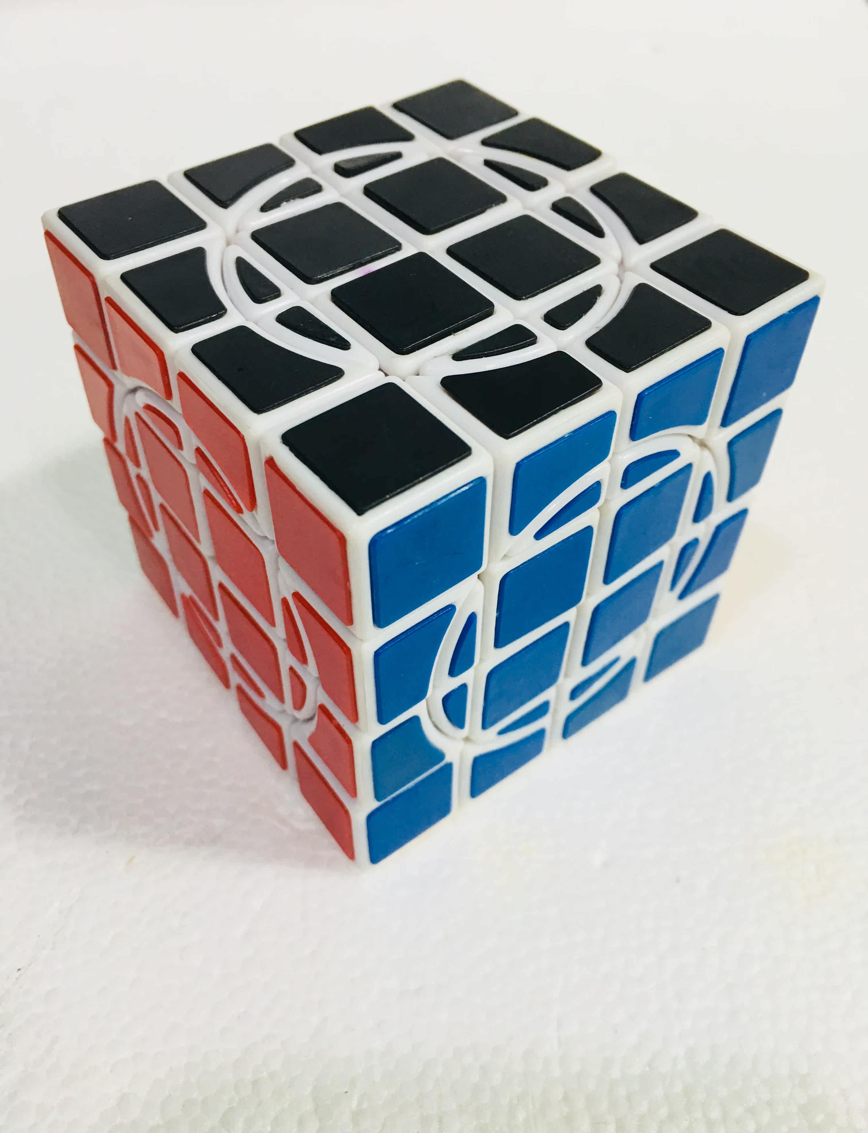 热销大雁魔方四阶_魔方吧mf8大雁四阶疯狂魔中魔【4阶魔中魔】中圈二