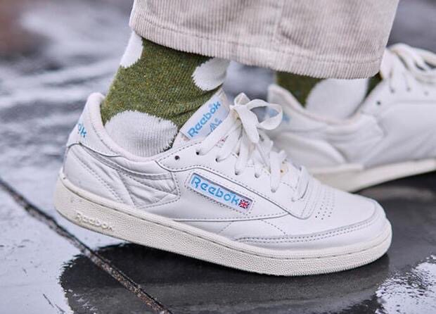 锐步板鞋 男 复古_锐步reebok classic club c85 红蓝小白鞋男女复古