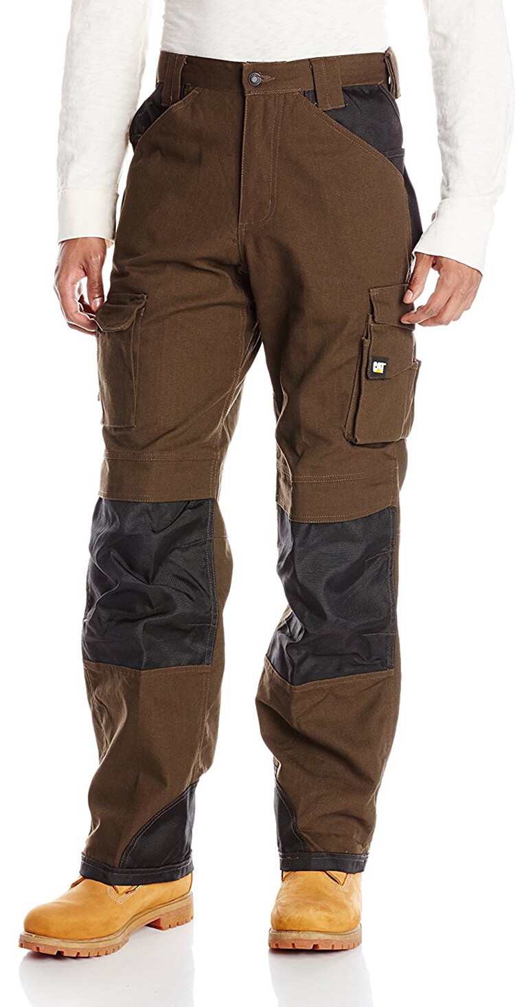 美国工装大牌cat多袋战术裤工装裤帆布面料可当德军裤英军裤灰