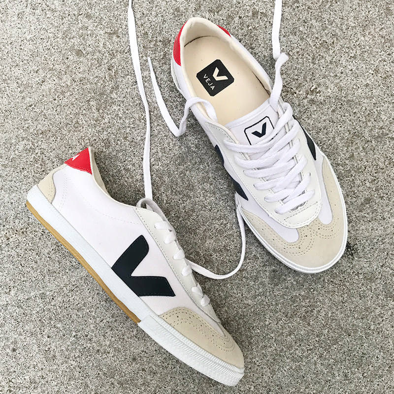 宋仲基同款鞋_veja小白鞋男鞋volley宋仲基同款板鞋百搭运动鞋法国