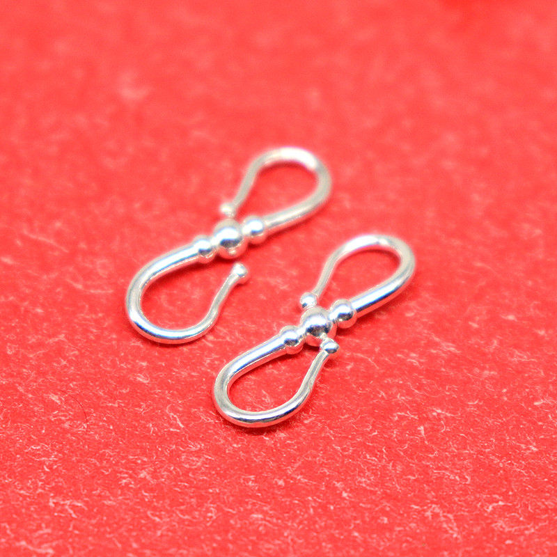项链扣 连接扣 纯银_项链手链搭扣连接扣925纯银接头扣子diy串珠配件
