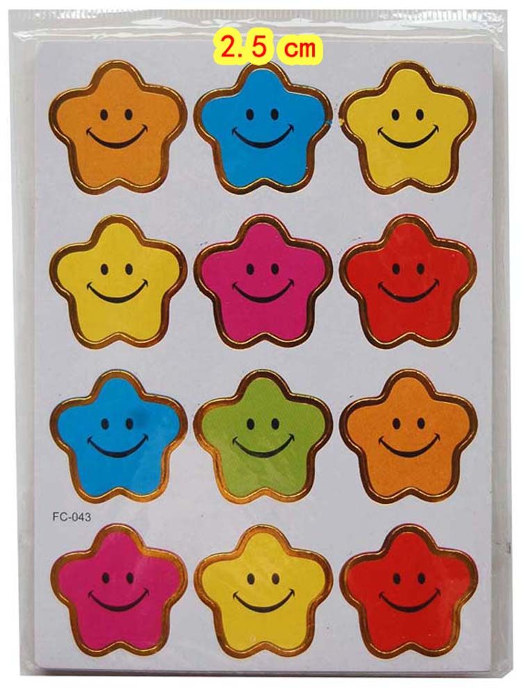 儿童奖励贴星星笑脸苹果拇指幼儿园奖励贴 教师用鼓励贴贴纸包邮_7折