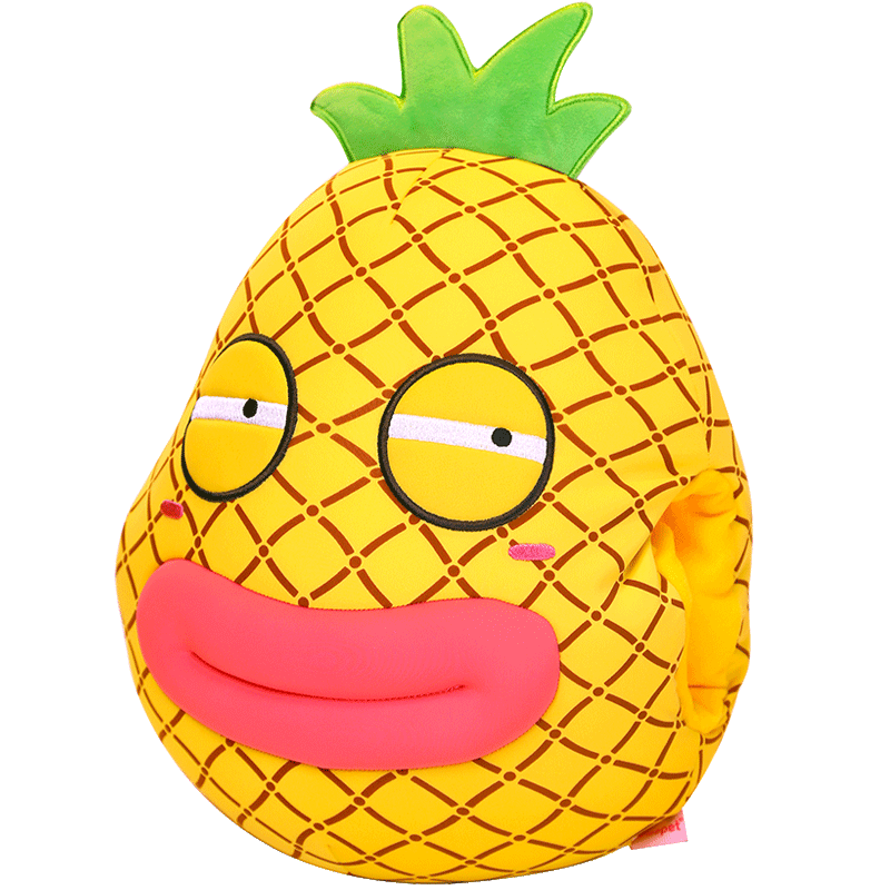 sheepet舒宠软体公仔 水果系列菠萝暖手抱枕捂
