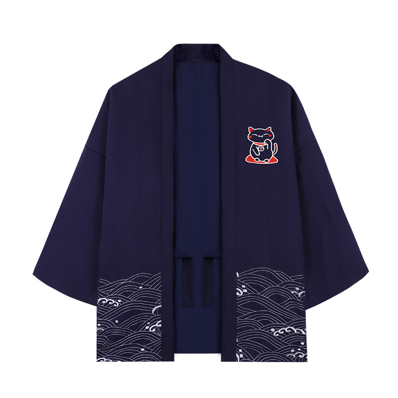漫踪 狸猫和风浴衣 acg周边日式动漫服装 男女款二次元羽织外套